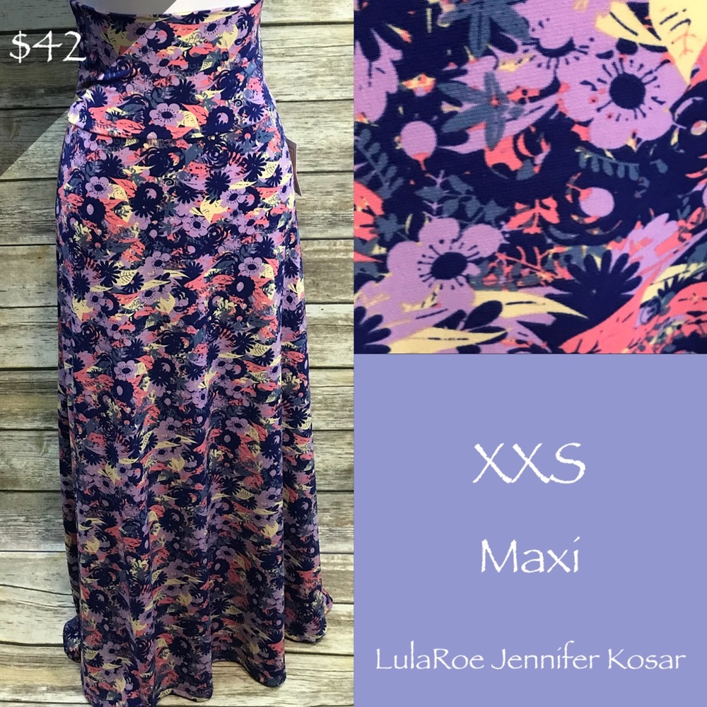NEW! Lularoe Maxi Dress/Skirt XXS.